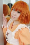 apron cosplay dress kureha_marie orange_hair sacrifice sound_horizon rating:Safe score:0 user:nil!