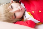 amagi_brilliant_park bed blazer cosplay hairbow na-san ponytail rosso sento_isuzu uniform rating:Questionable score:0 user:nil!