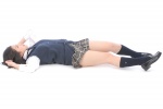 blouse costume kneesocks pleated_skirt sakamoto_rion school_uniform skirt sweater_vest rating:Safe score:0 user:nil!