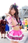 amaguri_irufu cosplay croptop idolmaster idolmaster_cinderella_girls midriff miniskirt petticoat pleated_skirt shimamura_uzuki skirt rating:Safe score:0 user:pixymisa
