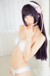 bikini choker cosplay gokou_ruri hairband kuro_neko_o_kigae_suru mike ore_no_imouto_ga_konna_ni_kawaii_wake_ga_nai purple_hair swimsuit rating:Safe score:1 user:nil!