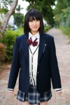 blazer blouse bowtie cardigan chino pleated_skirt school_uniform skirt rating:Safe score:0 user:pixymisa