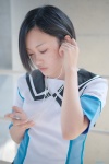 ayase_chio cosplay headphones ipod kobayakawa_rinko love_plus pleated_skirt sailor_uniform school_uniform skirt rating:Safe score:0 user:nil!