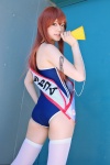 ass megaphone namada one-piece_swimsuit pantyhose red_hair sash swimsuit thighhighs rating:Safe score:1 user:nil!