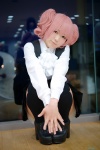 blouse cosplay inu_boku_secret_service jumper pink_hair roromiya_karuta satou_shio thighhighs twintails rating:Safe score:0 user:pixymisa