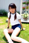 buruma gym_uniform shorts socks tshirt twin_braids yoshida_momoko rating:Safe score:0 user:nil!