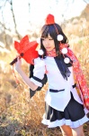 amatsuka_miyu blouse cosplay fan pleated_skirt scarf shameimaru_aya skirt tokin_hat touhou wings rating:Safe score:0 user:nil!