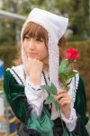 blonde_hair cap cosplay dress flower heterochromia rozen_maiden saacyamu suiseiseki rating:Safe score:1 user:pixymisa