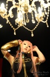 blouse cosplay detached_sleeves headset megurine_luka pink_hair saku vocaloid rating:Safe score:1 user:nil!
