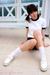 buruma gym_uniform shorts socks tshirt twintails yamaguchi_mizuki rating:Safe score:0 user:nil!