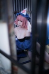 atsuki cleavage cosplay hat kimono pink_hair saigyouji_yuyuko suite_memory touhou rating:Safe score:0 user:nil!