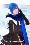 blue_hair cosplay dress ear_muffs elbow_gloves gloves hisui kaiko scarf shawl vocaloid rating:Safe score:0 user:nil!