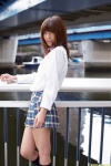 blouse dgc_0901 kneesocks mashiro_ann pleated_skirt school_uniform skirt rating:Safe score:0 user:nil!