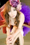 bra cleavage flowers kiguchi_aya love_sensation mirror tutu rating:Safe score:2 user:nil!