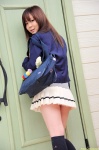 blazer blouse bookbag cardigan dgc_0923 kneesocks maeda_ayana pleated_skirt school_uniform skirt rating:Safe score:1 user:nil!