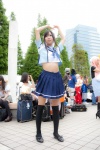 cosplay hairbow love_plus pantyhose pleated_skirt sailor_uniform school_uniform skirt takane_manaka thighhighs tsukushi zettai_ryouiki rating:Safe score:0 user:nil!