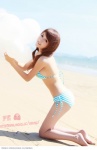 ass beach bikini ocean side-tie_bikini striped swimsuit yi_ran rating:Safe score:1 user:laiprouk