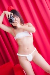camera cleavage cosplay nagumo_tsubasa panties sarashi shameimaru_aya tokin_hat touhou underboob rating:Safe score:0 user:nil!