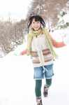 backpack boots denim ear_muffs gloves hoodie ogino_karin pantyhose scarf shorts vest vyj_108 rating:Safe score:0 user:nil!