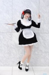 apron cosplay dress hairband maid maid_uniform pantyhose sheer_legwear socks tagme_character tagme_series tsugihagi_mishin twin_braids rating:Safe score:1 user:nil!
