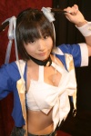 aizawa_tomomi apron cleavage cosplay hair_ribbons pia_carrot pia_carrot_3 suzukaze_yuuki twintails waitress rating:Safe score:2 user:nil!