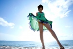 beach bikini_bottom dress matsui_erina ocean swimsuit rating:Safe score:1 user:nil!