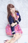 aikatsu! blazer cosplay dress mizuki pantyhose school_uniform sheer_legwear shibuki_ran rating:Safe score:0 user:nil!