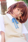 blouse cosplay hirasawa_yui k-on! natsuki_(iii) school_uniform sweater_vest rating:Safe score:1 user:nil!