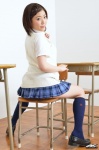 4k-star_207 blouse chigira_kiyume kneesocks pleated_skirt school_uniform skirt sweater_vest rating:Safe score:1 user:nil!