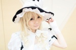 blonde_hair blouse cosplay cuffs jumper kirisame_marisa shinori touhou witch_hat rating:Safe score:0 user:pixymisa