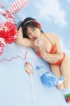 bikini cleavage headphones kitahara_rie lollipop swimsuit vjy_107 warp_you rating:Safe score:0 user:nil!