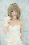 blonde_hair choker cosplay dress idolmaster idolmaster_cinderella_girls takagaki_kaede tatsuki_(ii) rating:Safe score:2 user:nil!