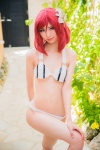 bikini cleavage cosplay love_live!_school_idol_project mike nishikino_maki red_hair school_idol_~krasivie~ side-tie_bikini swimsuit underboob rating:Safe score:3 user:nil!