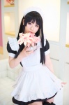 akiyama_mio apron cosplay dress garter hairband k-on! maid maid_uniform meirin_touka rating:Safe score:0 user:nil!