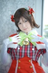 blouse capelet cosplay dress elbow_gloves gloves minami_chiharu santa_costume tagme_character tagme_series rating:Safe score:0 user:nil!