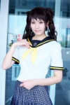 cosplay kujikawa_rise megami_tensei persona persona_4 sailor_uniform school_uniform shuri skirt rating:Safe score:0 user:Log
