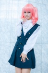 blouse cosplay inu_boku_secret_service jumper pink_hair roromiya_karuta scarf_tie tometo_kamu twintails rating:Safe score:0 user:pixymisa