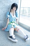 akiyama_mio cosplay dress kneesocks k-on! twin_braids yaya rating:Safe score:1 user:nil!