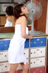 bathhouse electric_fan hoshino_aki mirror tokyo_downtown_girl towel rating:Safe score:0 user:nil!
