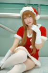 elbow_gloves gloves narihara_riku santa_costume stocking_cap thighhighs zettai_ryouiki rating:Safe score:0 user:pixymisa