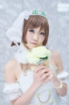 cosplay tagme_character tagme_series tiara wedding_gown yuni_(ii) rating:Safe score:0 user:nil!