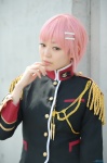 blazer cosplay hair_clips kisaki_mio pink_hair pleated_skirt shiki skirt walkure_romanze zettai_ryouiki rating:Safe score:0 user:nil!