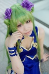 cc cleavage code_geass cosplay green_hair katsuki_raimu qipao rating:Safe score:1 user:nil!