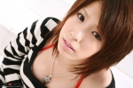 bikini_top cleavage dress girlz_high oda_hitomi striped sweater_dress swimsuit rating:Safe score:0 user:nil!