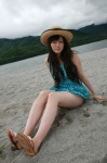 beach dress hello_project_digital_books_68 ocean straw_hat sugaya_risako rating:Safe score:0 user:nil!