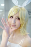 blonde_hair cosplay dress hairbow hair_clips kagamine_rin maron tagme_song vocaloid rating:Safe score:0 user:nil!