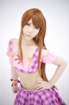 aikatsu! cosplay croptop miniskirt shaa shibuki_ran skirt tank_top rating:Safe score:1 user:nil!