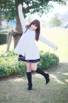 blouse boots jacket miniskirt saki skirt rating:Safe score:2 user:nil!