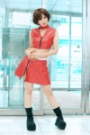 collar cosplay default_costume meiko pantyhose raiko skirt vest vocaloid rating:Safe score:1 user:Log