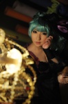 cleavage cosplay dress hatsune_miku saku scene_ever_3 twintails vocaloid rating:Safe score:0 user:nil!